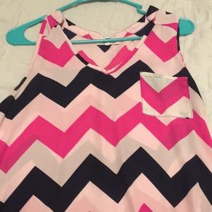 Chevron short sleeve